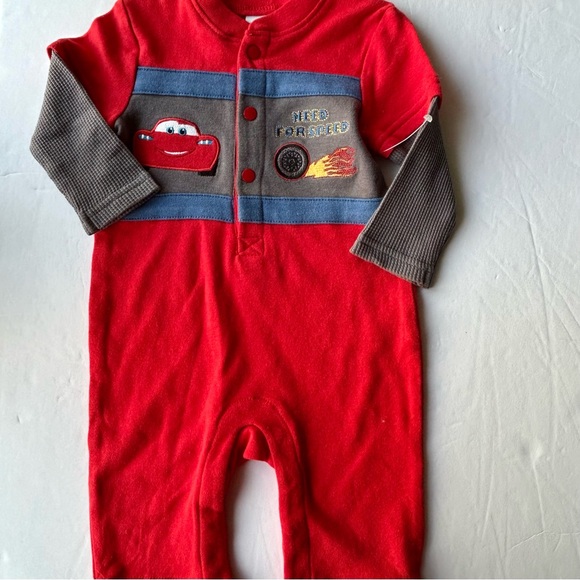 Disney Baby One-Pc Full-Length Stretch Sleeper Size 3-6 Months New Without Tags - Picture 2 of 10